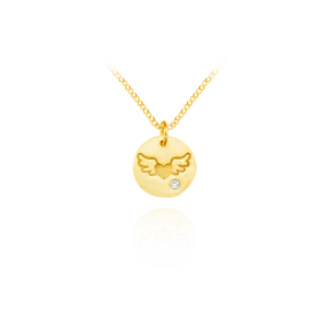 Winged Heart Pendant