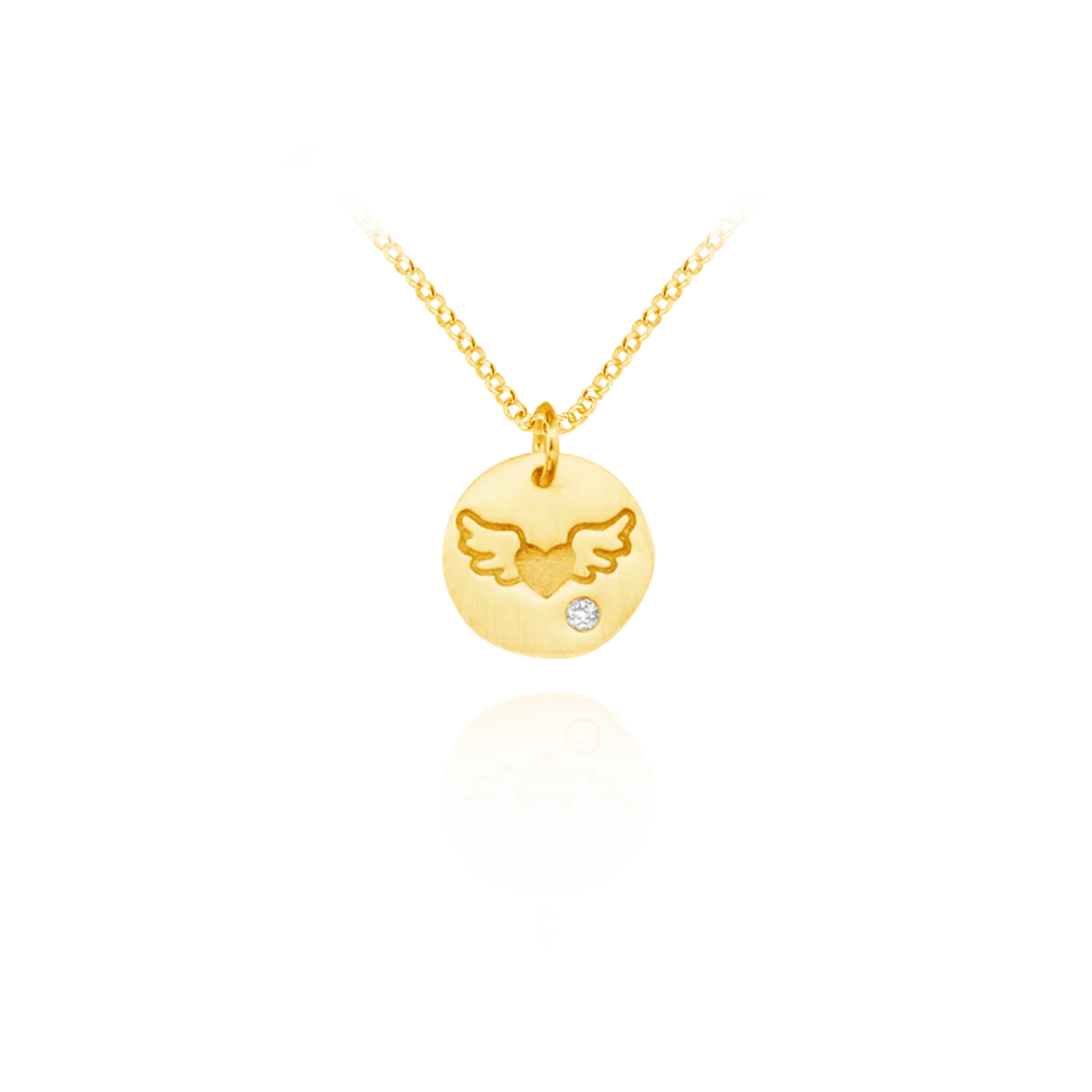 Winged Heart Pendant