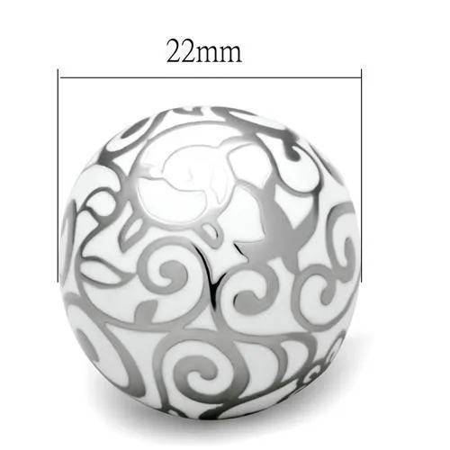Women Stainless Steel No Stone Rings TK215