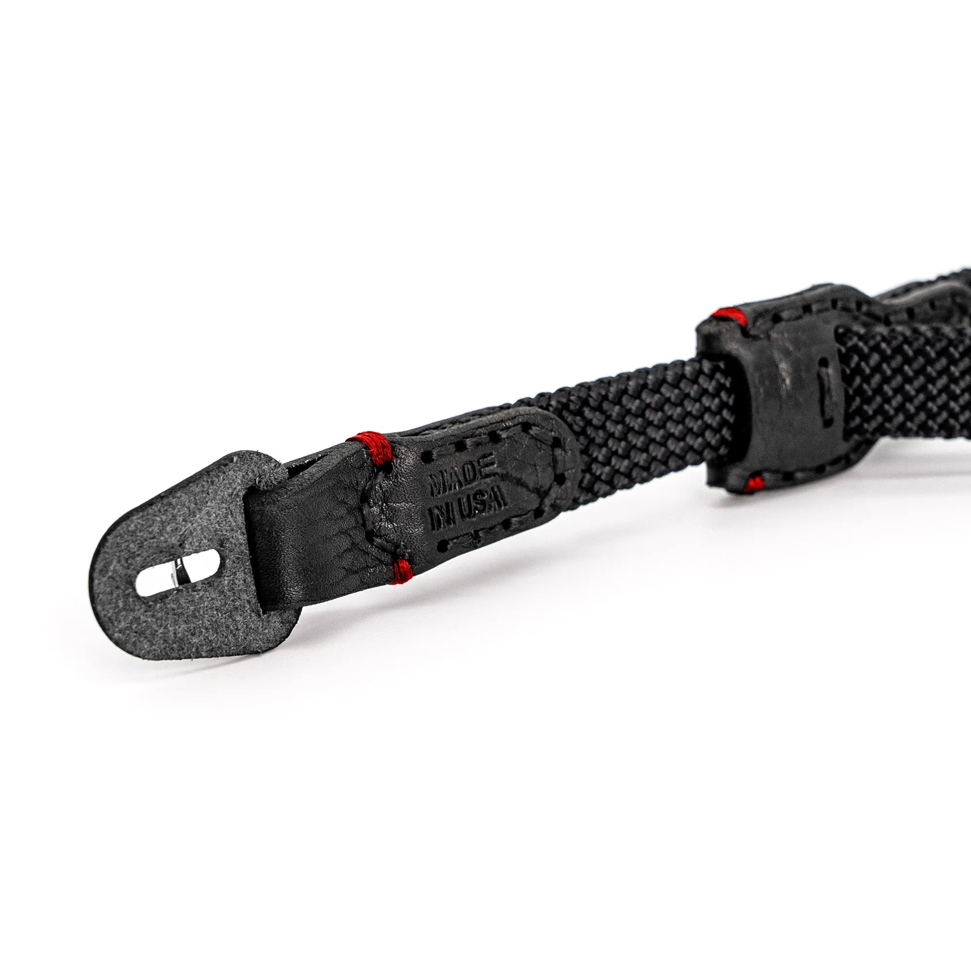 WristFlex Adjustable - Black with Red Accent