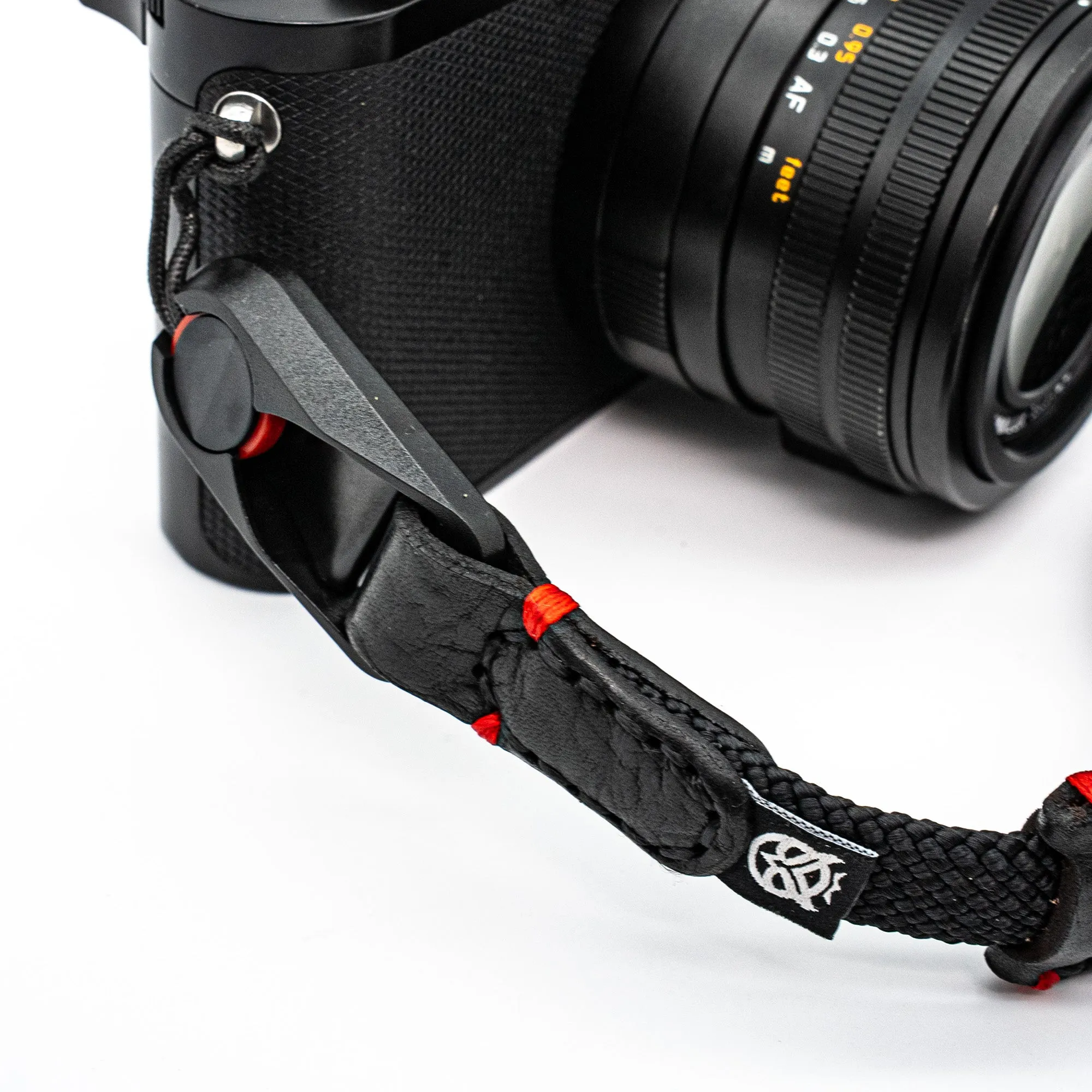 WristFlex Adjustable - Black with Red Accent
